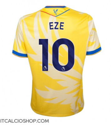 Crystal Palace Eberechi Eze #10 Seconda Maglia 2024-25 Manica Corta